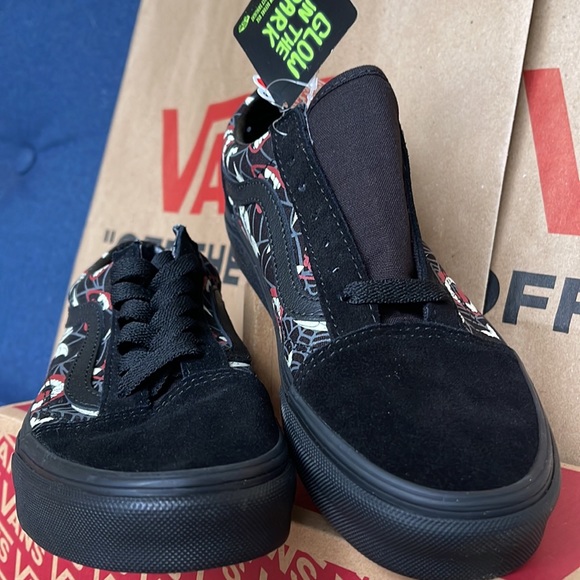 Vans Old Glow Frights Black/Black Men’s - Picture 8 of 16